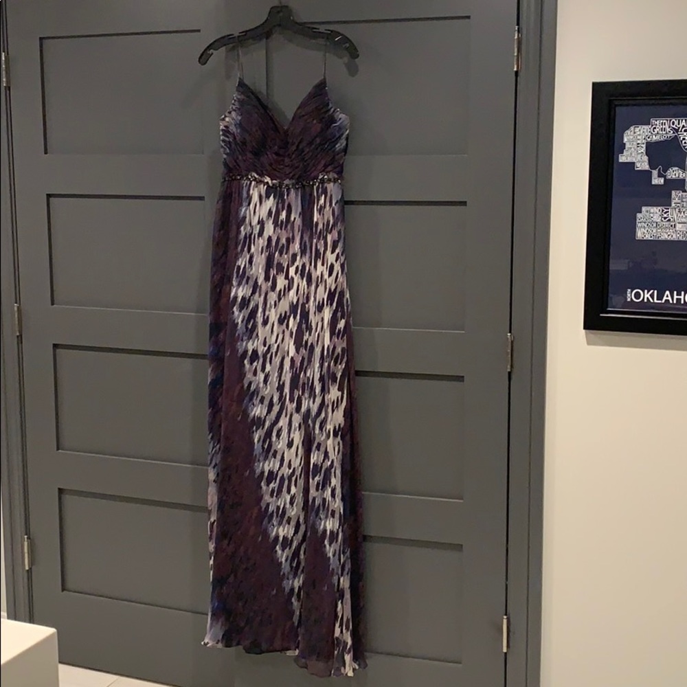 Robert Rodriguez Silk Chiffon Evening Gown sz 4